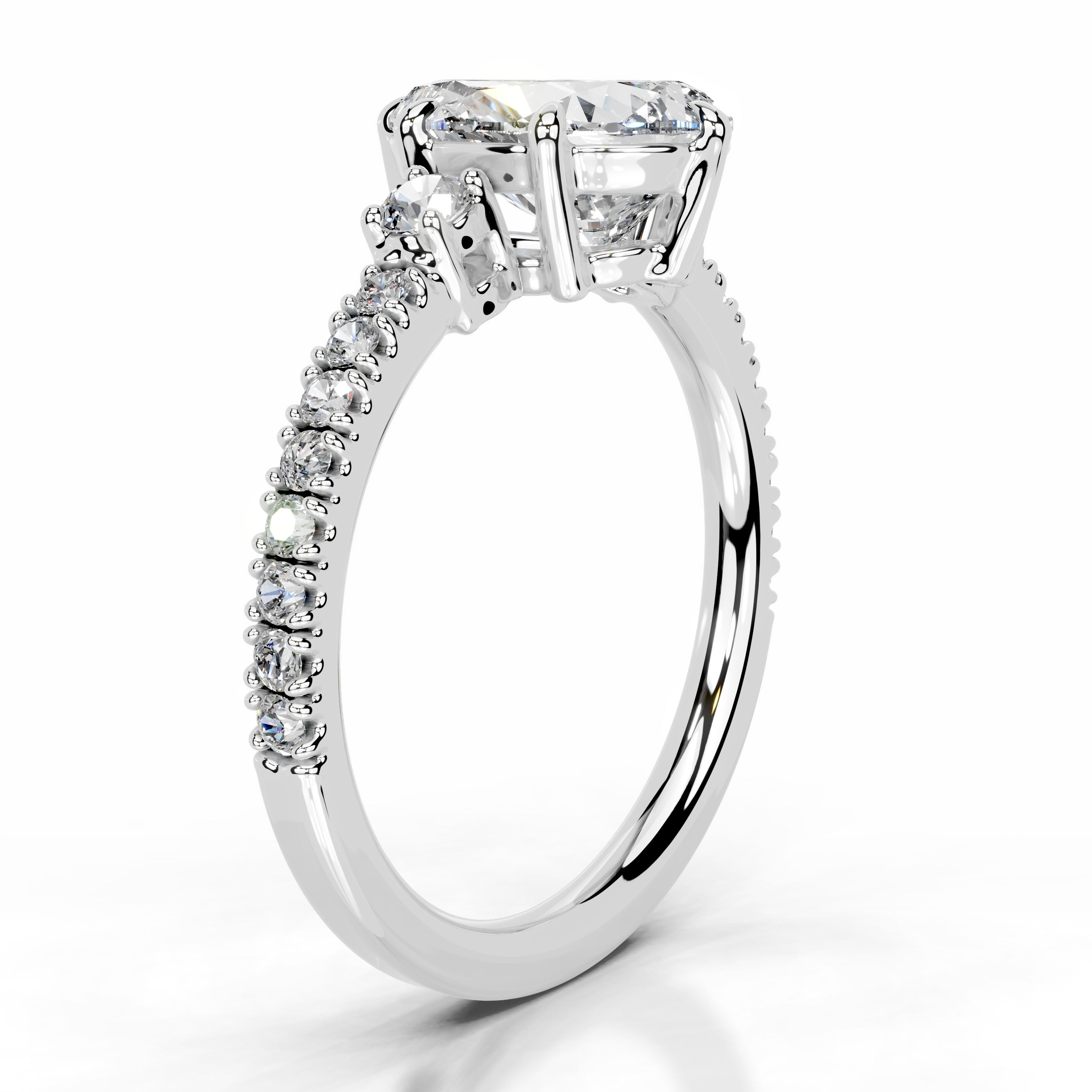Leandra Lab Grown Diamond Ring - Platinum、mySite、hinf8tx79