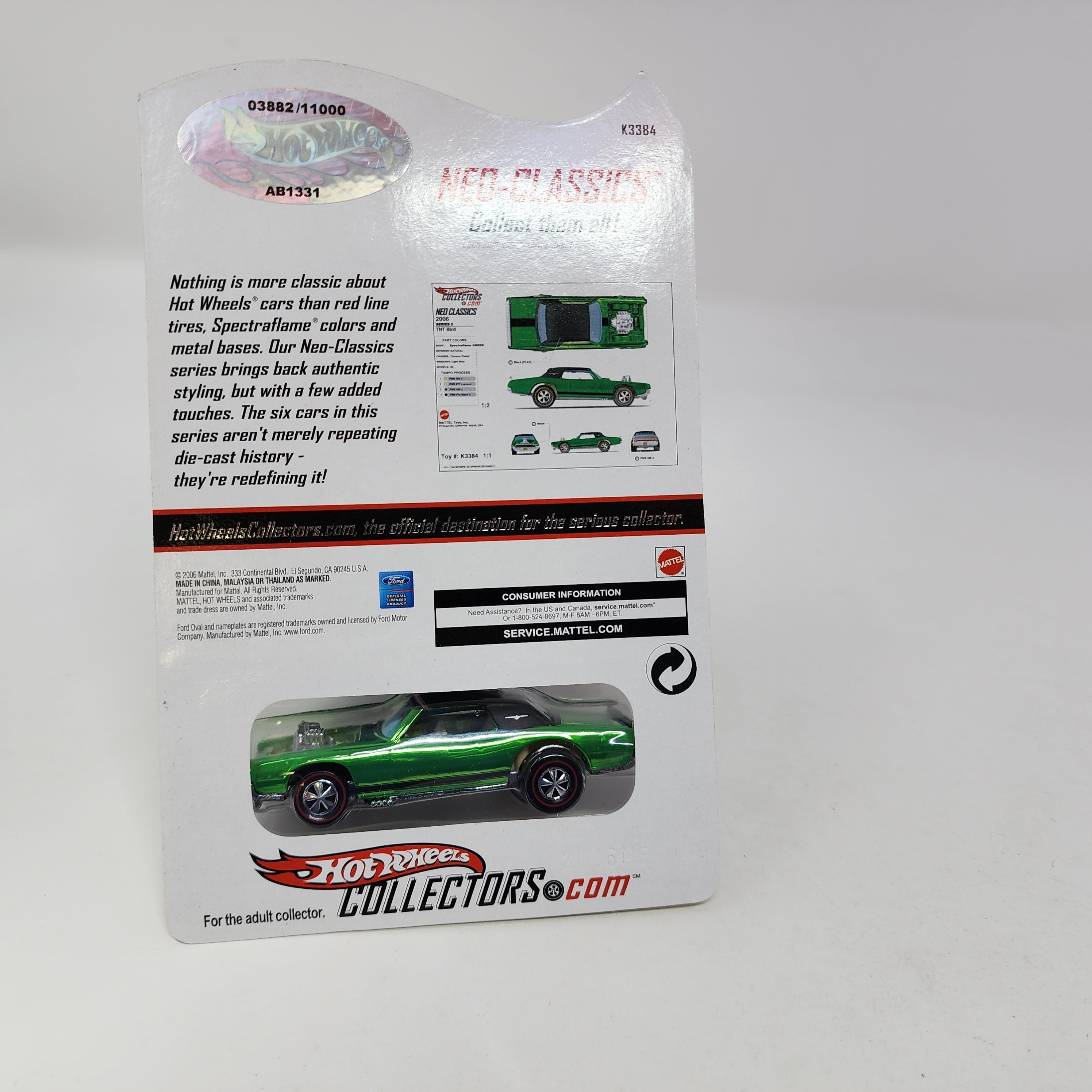 TNT Bird Series 5 * Hot Wheels Red Line Club RLC Neo-Classics、mySite、hgirdovlk