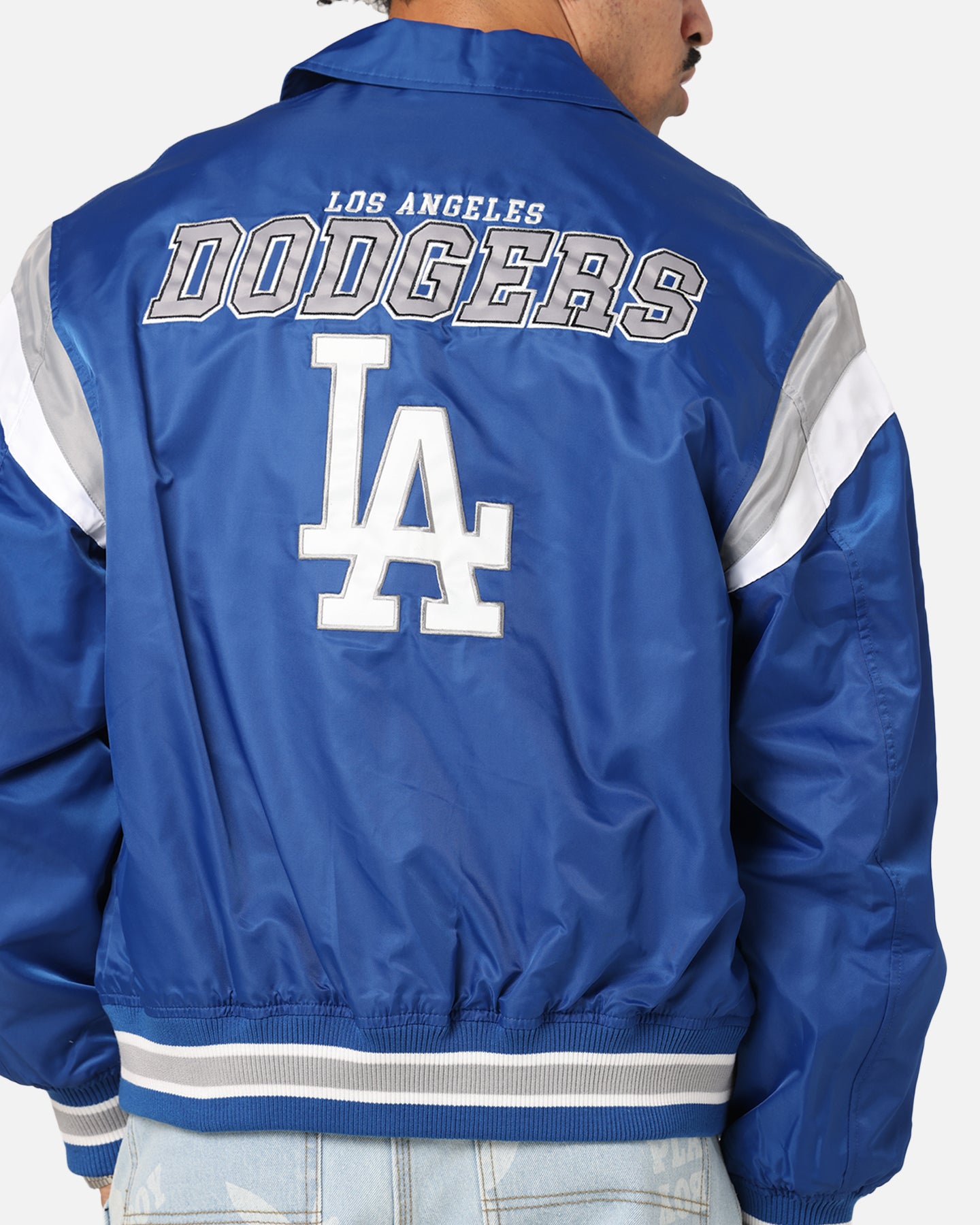 New Era Los Angeles Dodgers MLB Retro Stadium Jacket Blue、mySite、zt4zffjzw