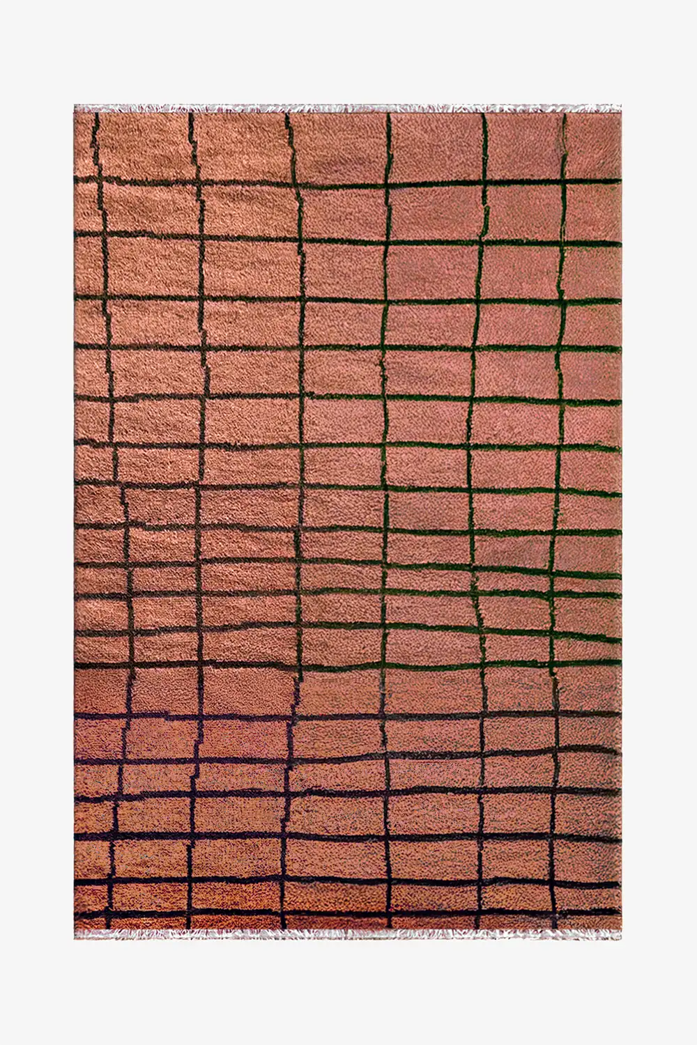 Modern Gridline Hand-Knotted Wool Rug、mySite、gigharbornorthrealestate