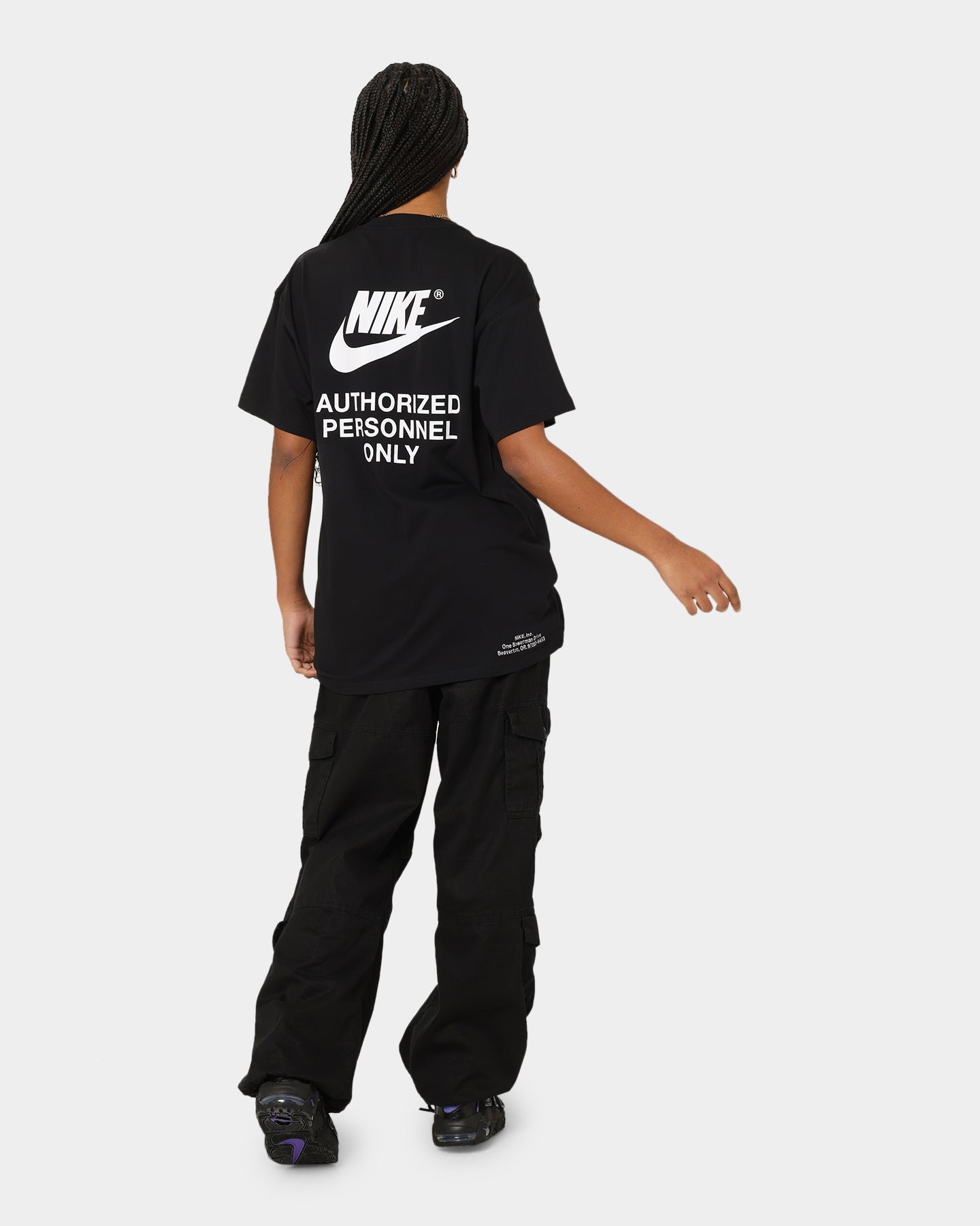 Nike Sportswear Authorized Personnel T-Shirt Black、mySite、zt4zffjzw
