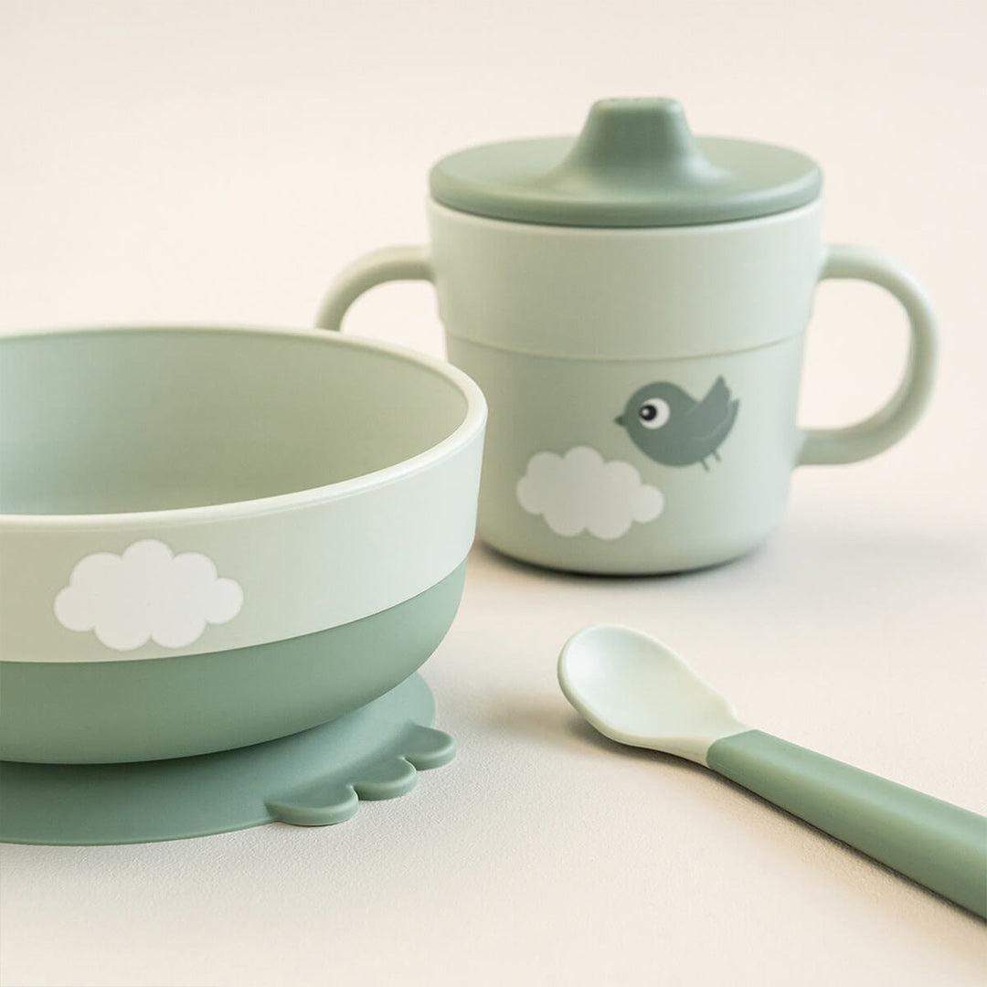  Done by Deer Foodie First Meal Set - Green - Happy Clouds、mySite、merchandisen
