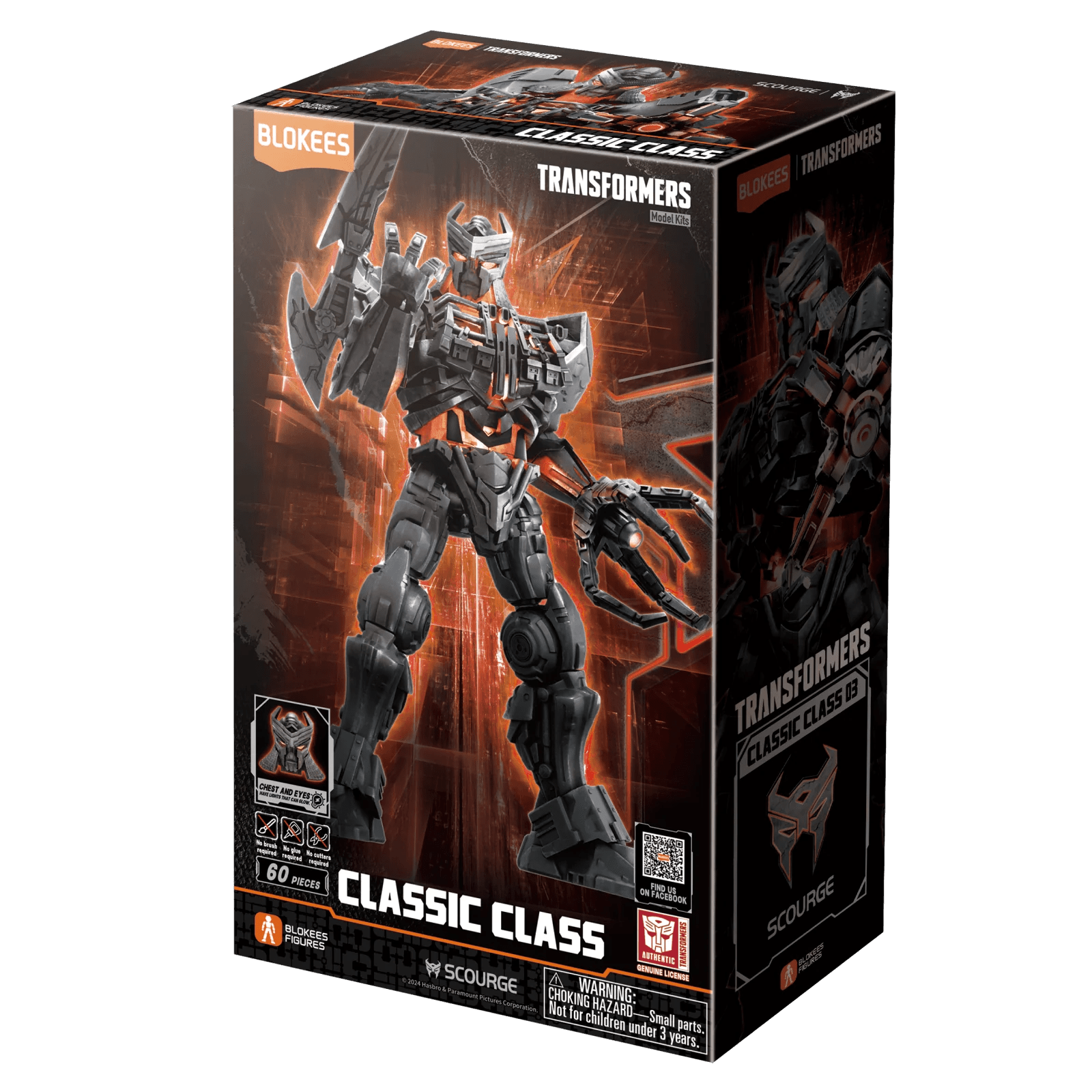 Blokees Transformers Classic Class 03 Scourge (Rise of the Beasts)、mySite、hgirdovlk