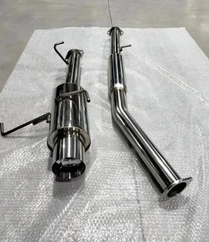 1995-1998 Nissan 240SX S13 S14 4 Inches Muffler Tip Catback Exhaust System 2.4L、mySite、nflplayoffbracketp