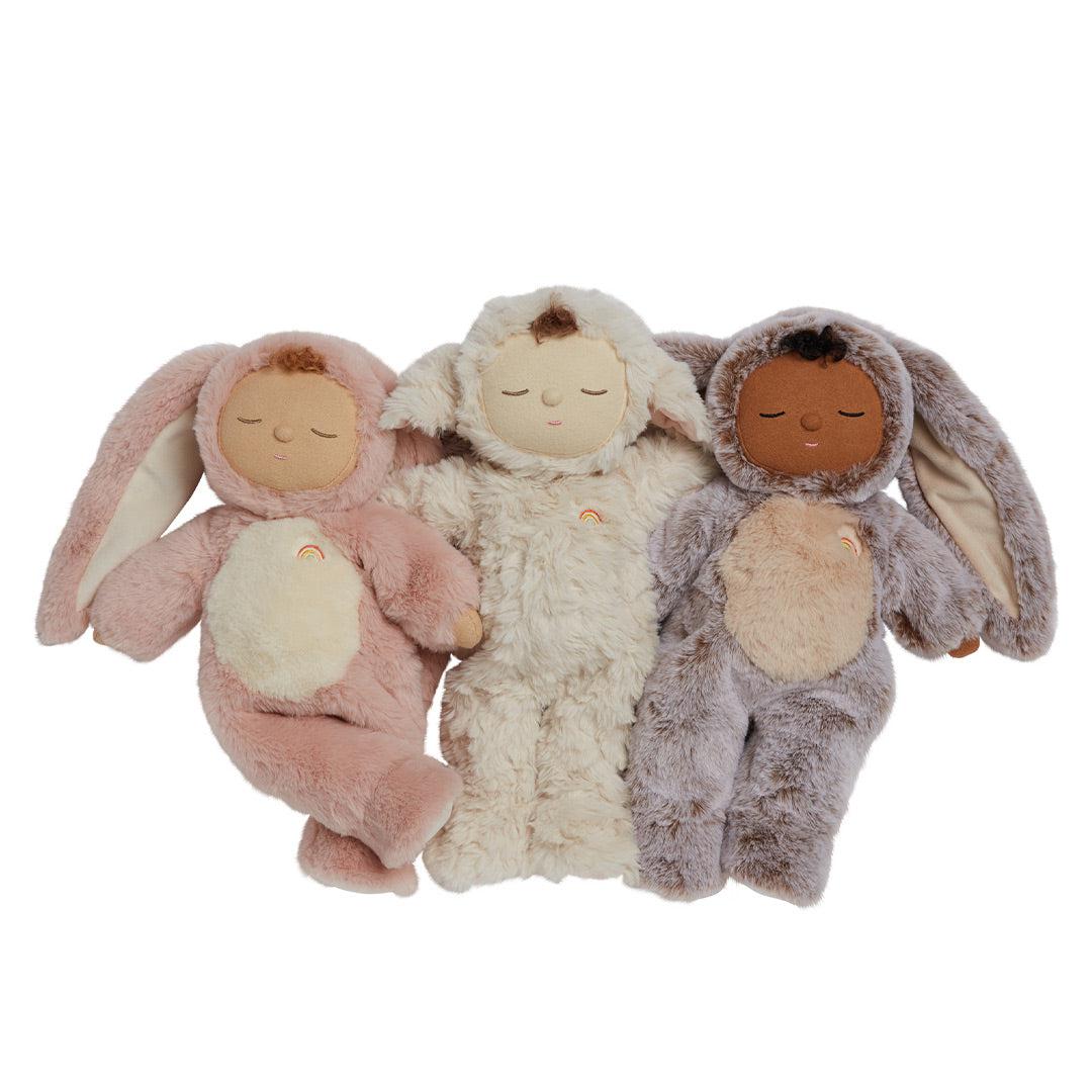  Olli Ella Cozy Dozy Dinkums Lamby Doll - Cocoa Cream - Muffin、mySite、merchandisen