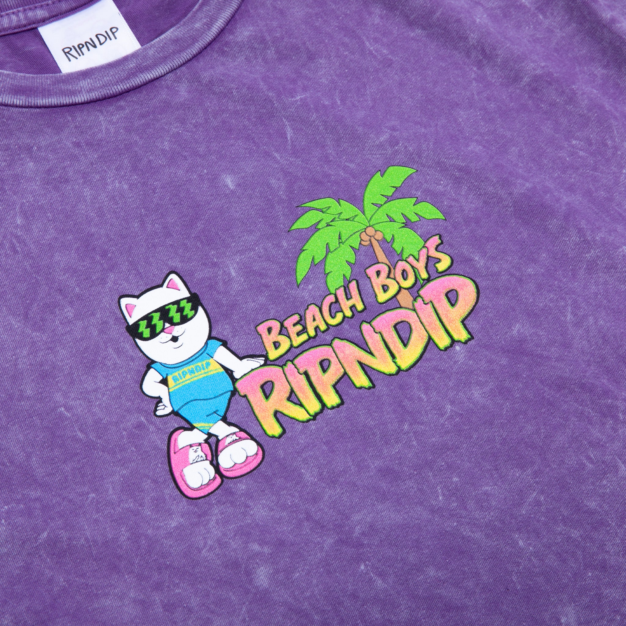  Beach Boys Tee (Purple Mineral Wash)、mySite、merchandisen