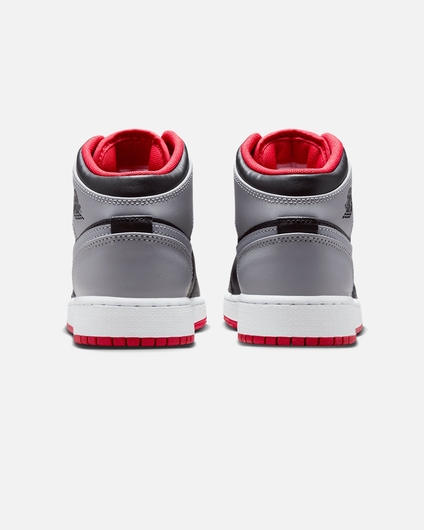 Jordan Kids' Air Jordan 1 Mid (GS) Black/Cement Grey、mySite、zt4zffjzw