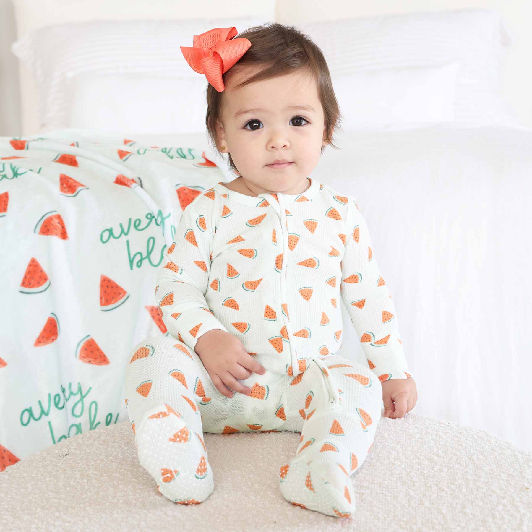  Slice, Slice Baby Bamboo Waffle Zipper Footie、mySite、layawaytickets