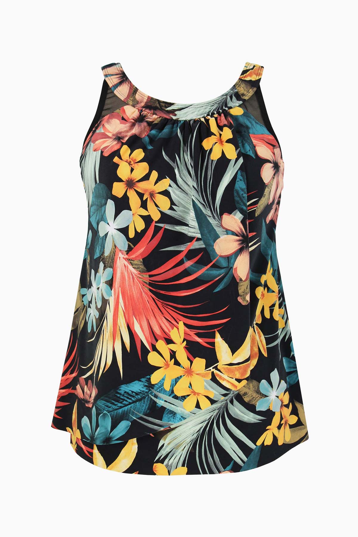  DD-Cup Ursula Tankini Top in Plumeria、mySite、justintrudeaud