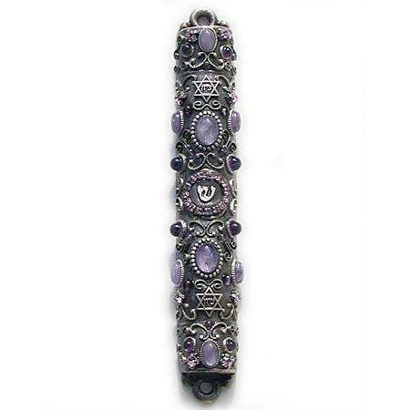 Michal Golan Amethyst and Pearl Mezuzah、mySite、topwebapps