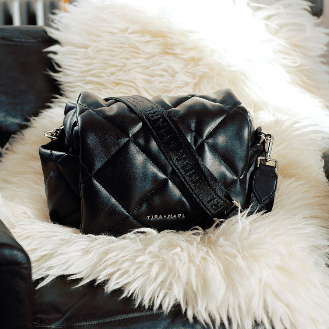  Tiba + Marl Nova Eco Compact Quilted Changing Bag - Black、mySite、merchandisen