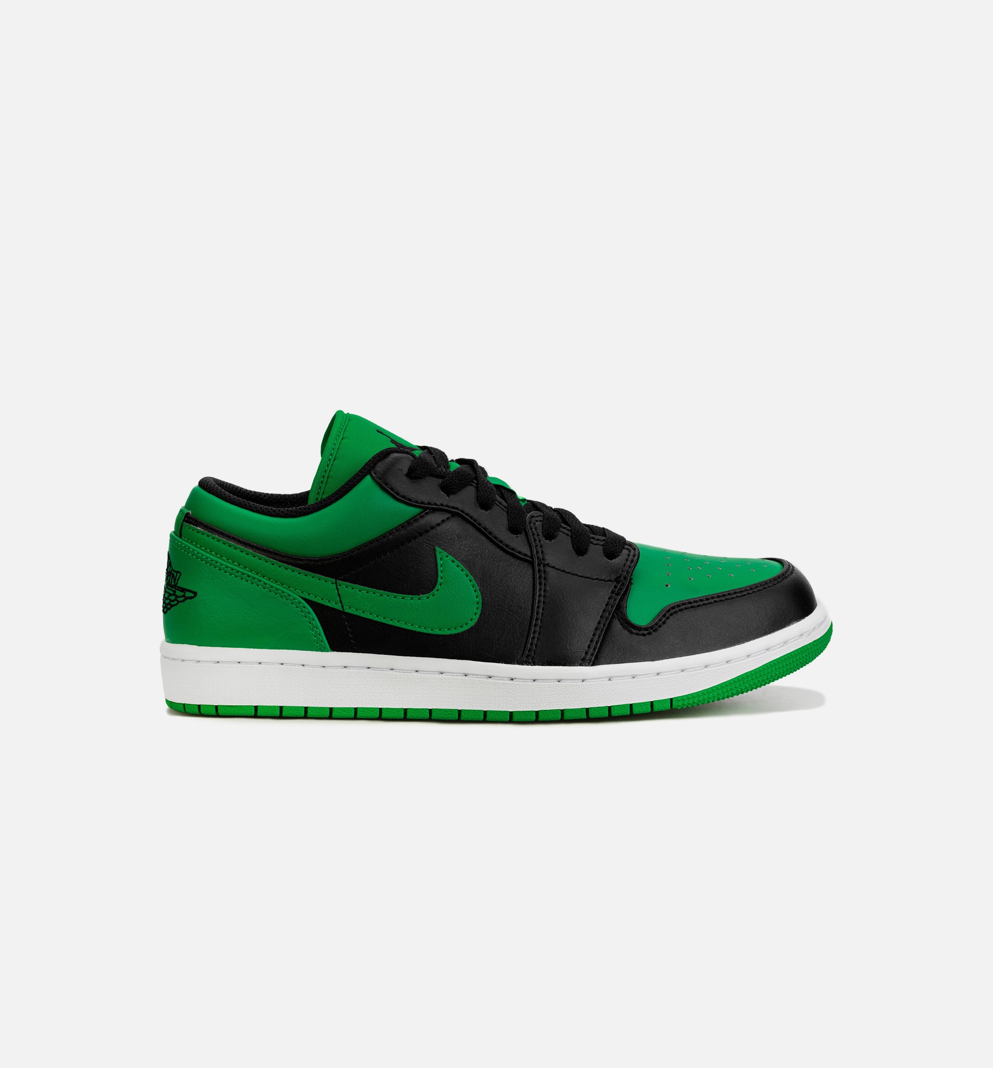 Air Jordan 1 Retro Low Lucky Green Mens Lifestyle Shoe - Black/Green、mySite、dreamappss