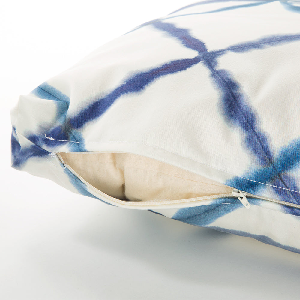 Blue Watercolor Geometric Zafu Zabuton Set、mySite、topwebapps