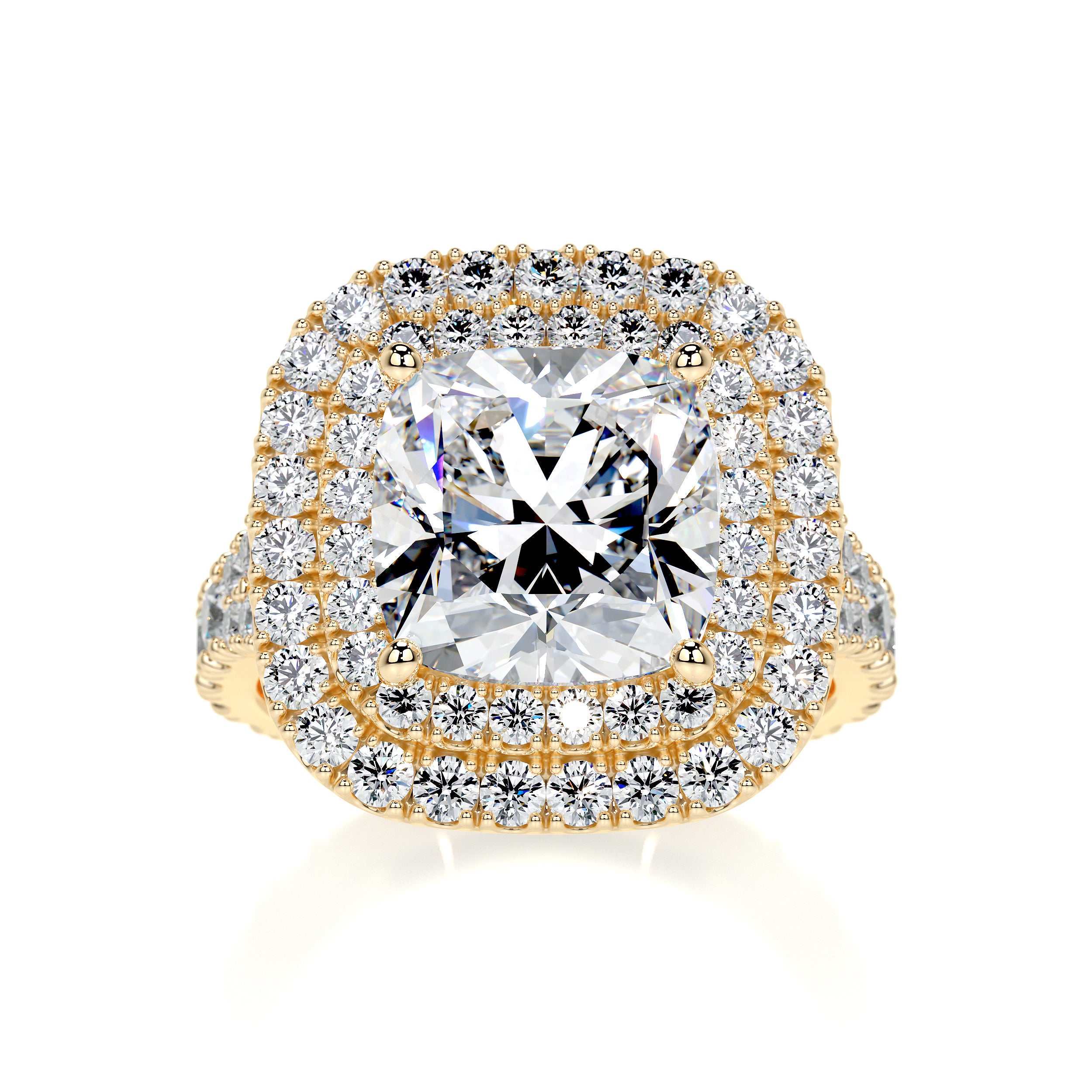 Marley Diamond Engagement Ring - 18K Yellow Gold、mySite、hinf8tx79
