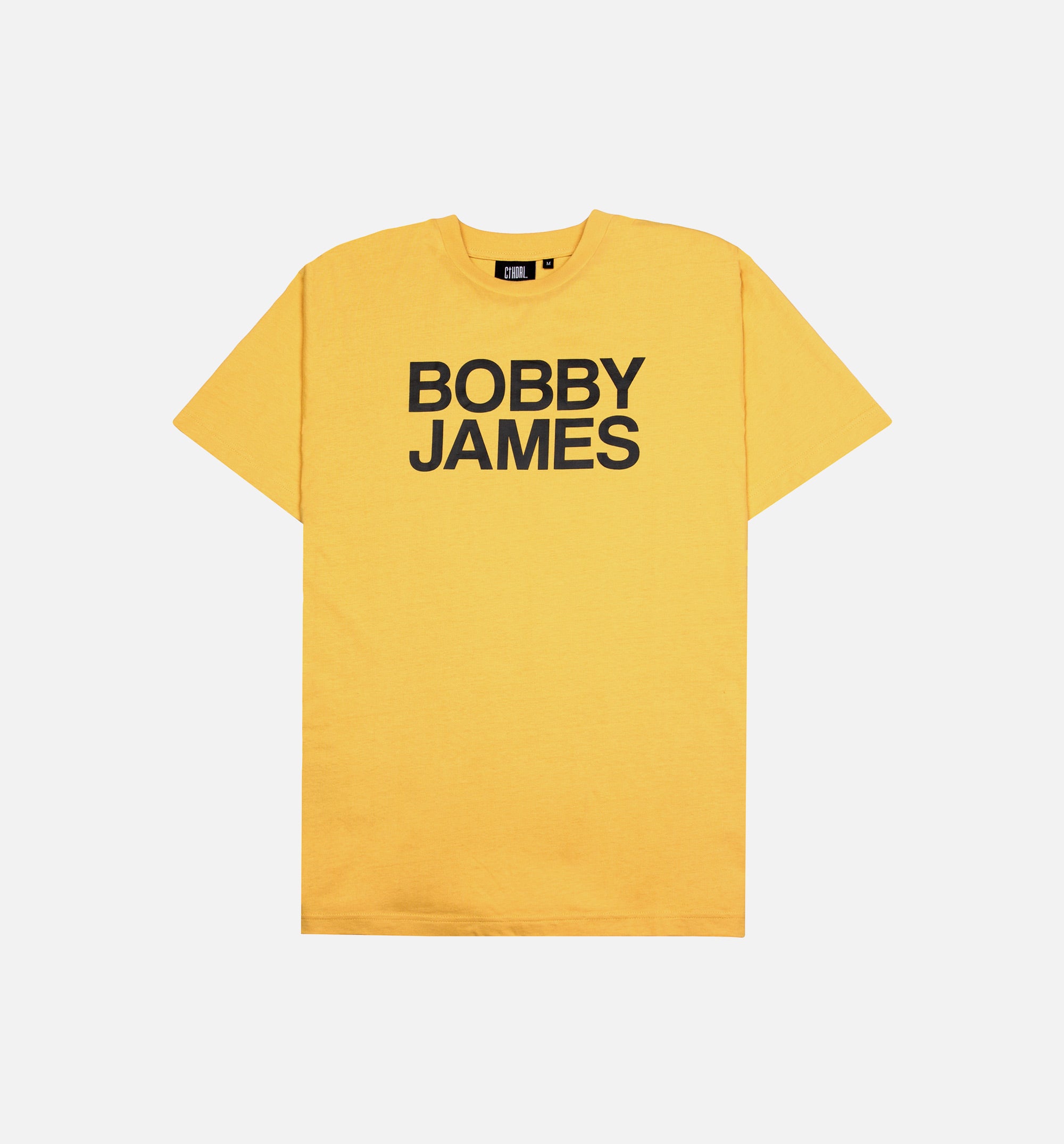Bobby James Short Sleeve T-Shirt - Yellow、mySite、dreamappss