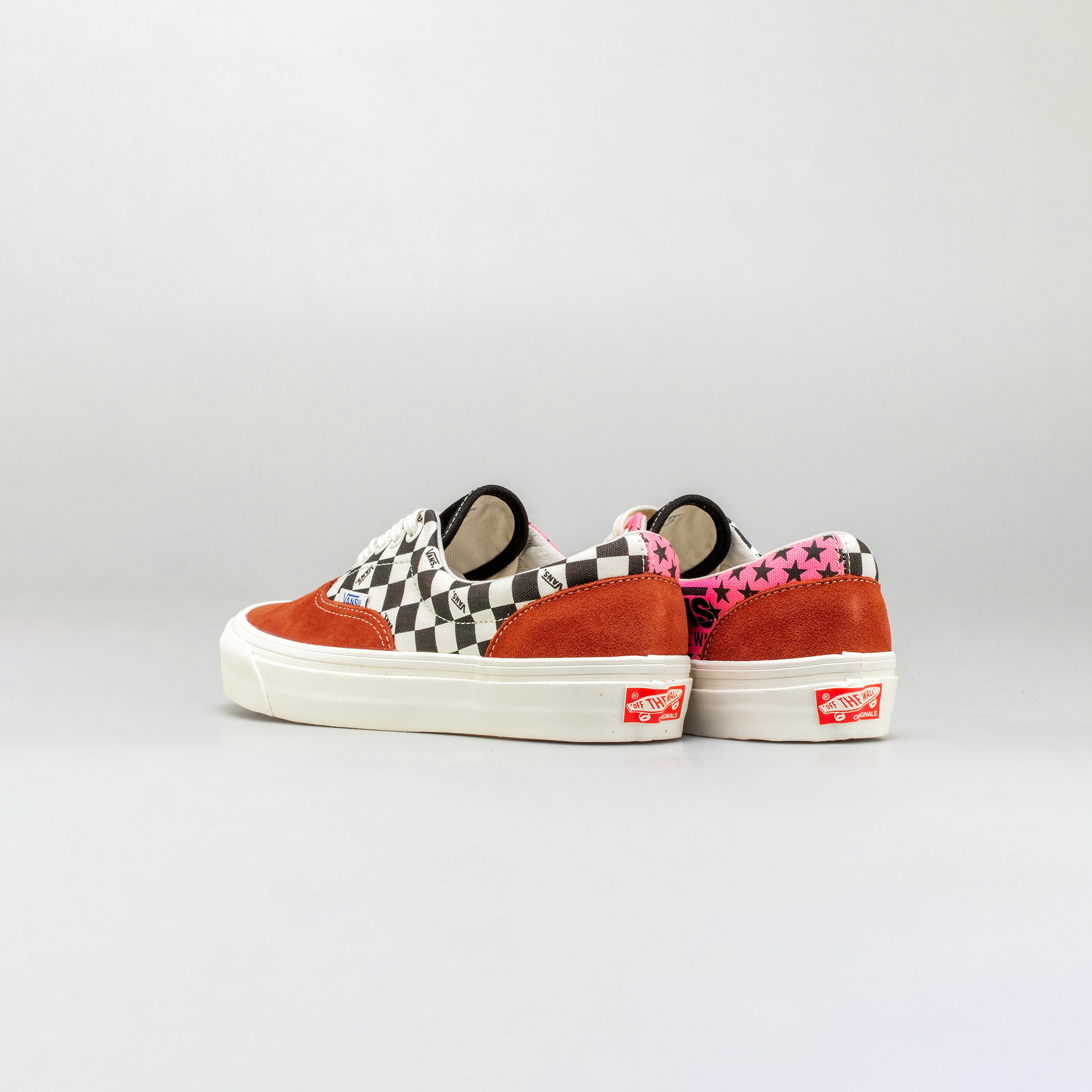 OG Era LX Suede Mens Skateboarding Shoe - Red/Bone、mySite、dreamappss