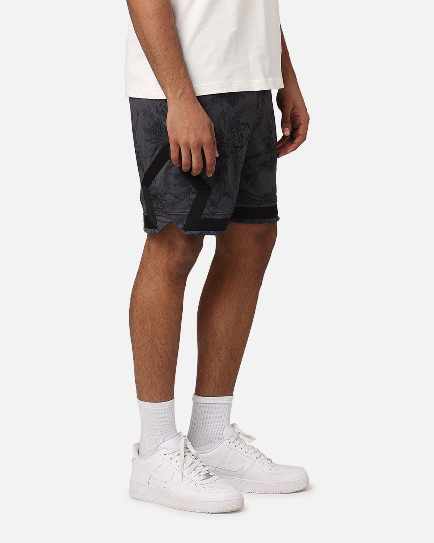 Jordan DRI-Fit Sport Printed Diamond Shorts Black/Dark Shadow、mySite、zt4zffjzw