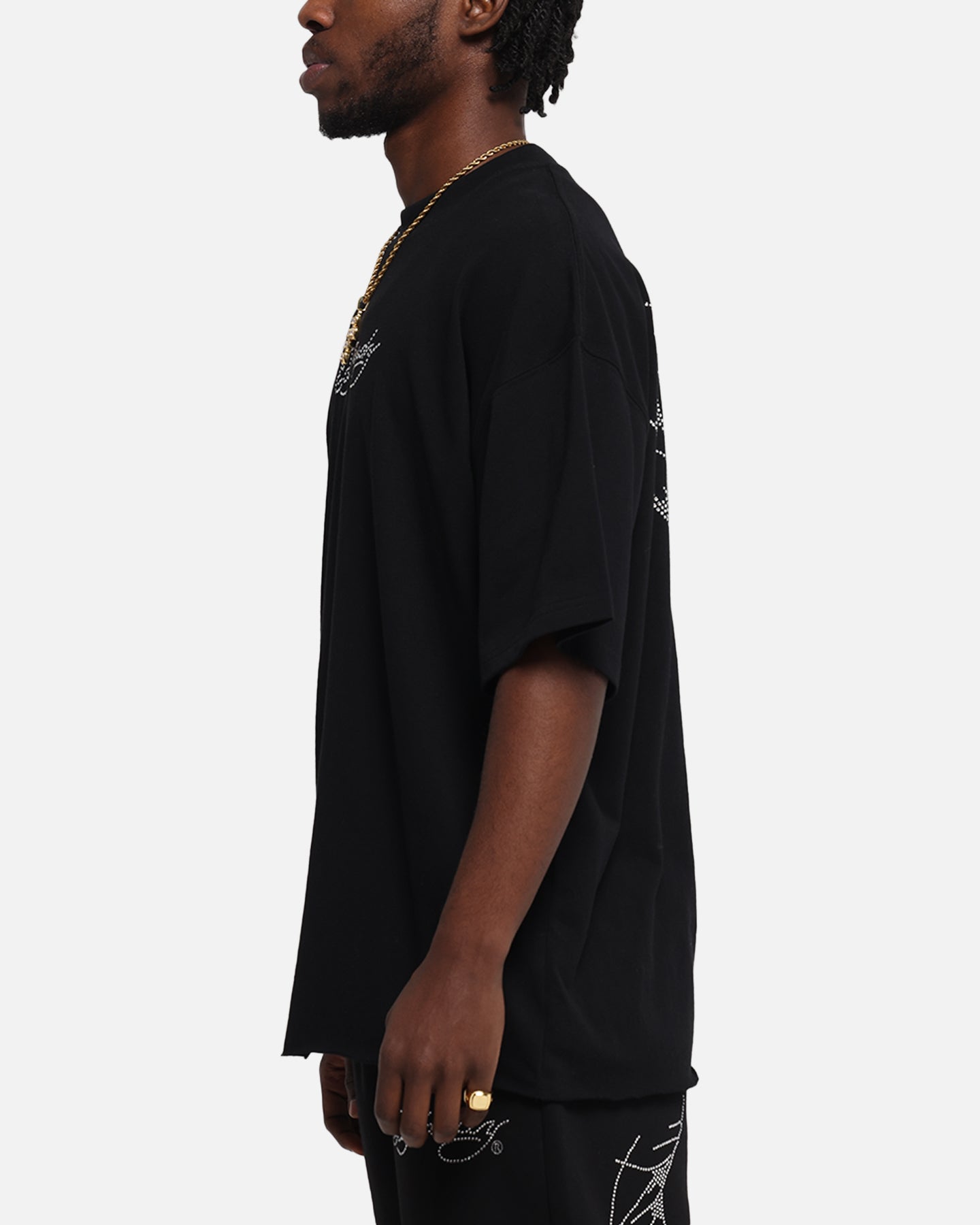 Ed Hardy Techno Rhinestone T-Shirt Black、mySite、zt4zffjzw