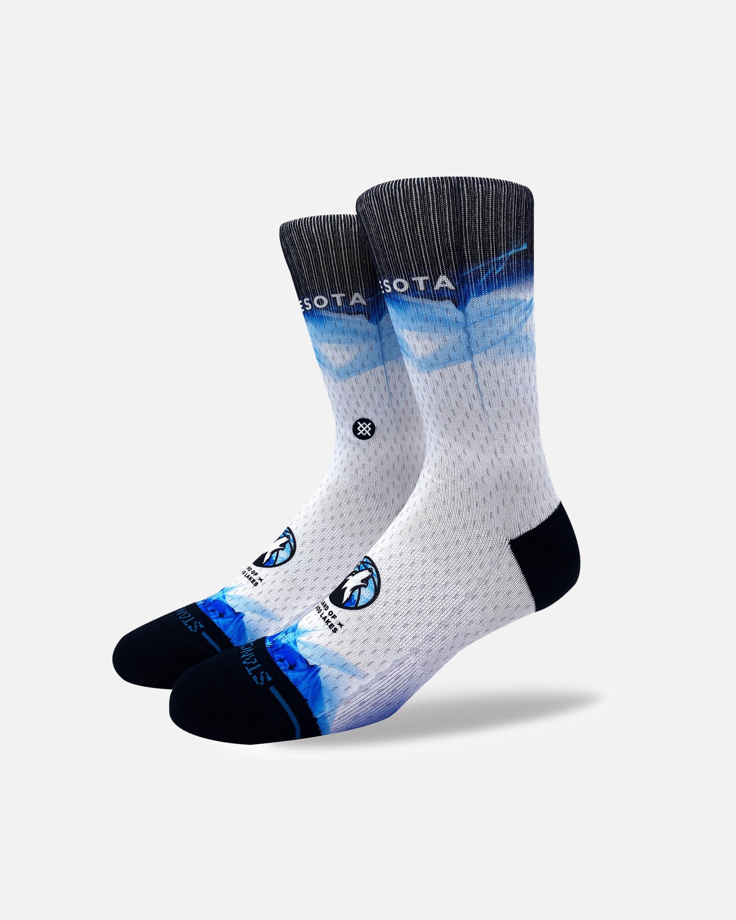 Stance X NBA Minnesota Timberwolves 2025 City Edition Crew Socks Official Team Colour、mySite、zt4zffjzw