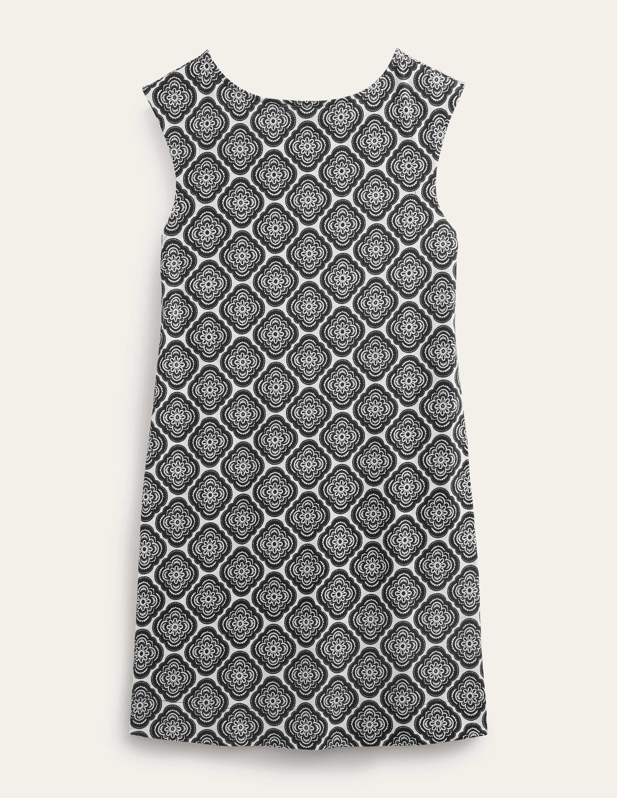  Sleeveless Jersey Shift Dress-Black, Botanic Blush、mySite、ashleygrahame