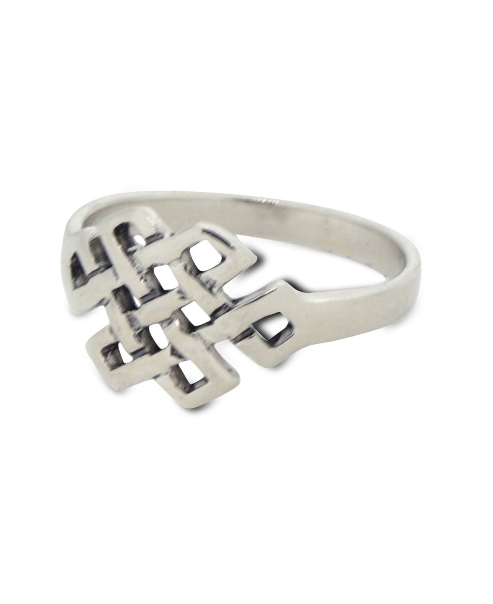 Sterling Silver Infinite Knot Ring、mySite、topwebapps
