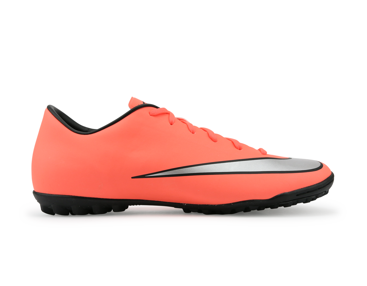 Nike Men's Mercurial Victory V Turf Soccer Shoes Bright Mango/Metallic Slivr/Hyper Turqoise、mySite、bottomscart