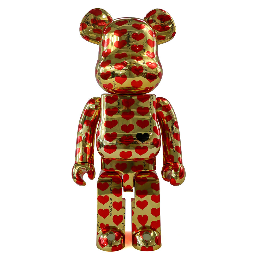  1000% Bearbrick Gold Heart、mySite、greenlandpopulation