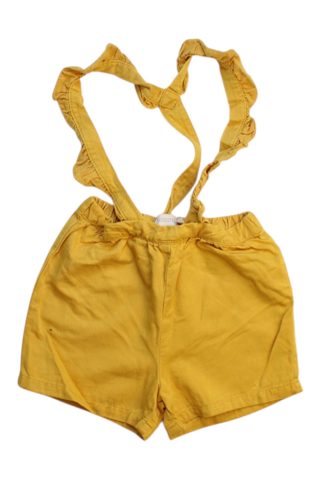 Orchestra Ruffled Strap Overall Shorts 3T、mySite、g9winljtr