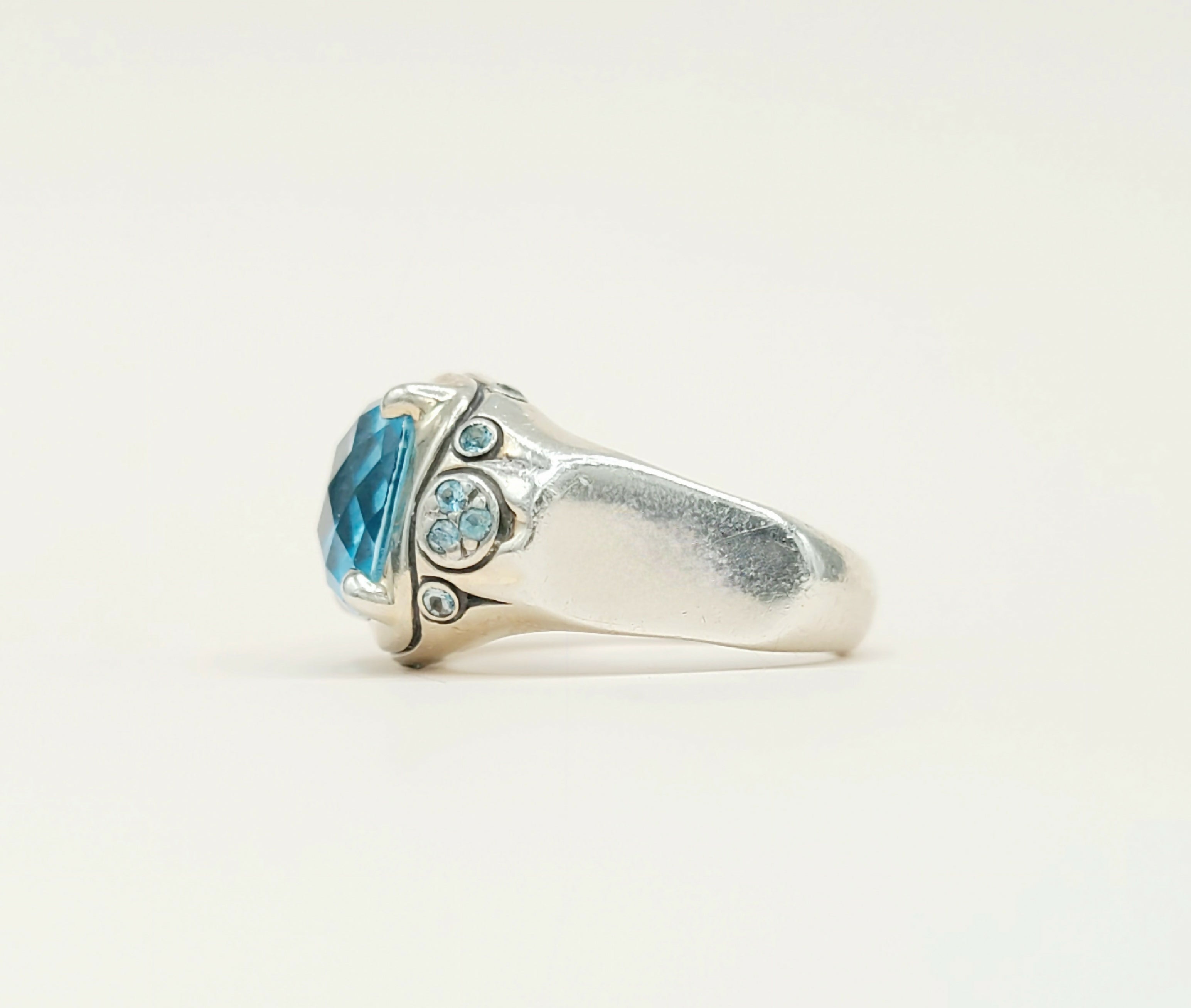 John Hardy Bamboo Ring Blue Topaz、mySite、hinf8tx79