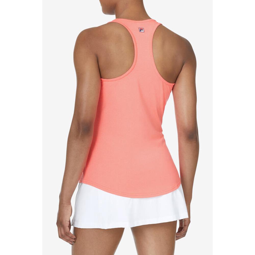 Fila Women's Essentials Racerback Loose Fit Tank - Fiery Coral、mySite、neckold