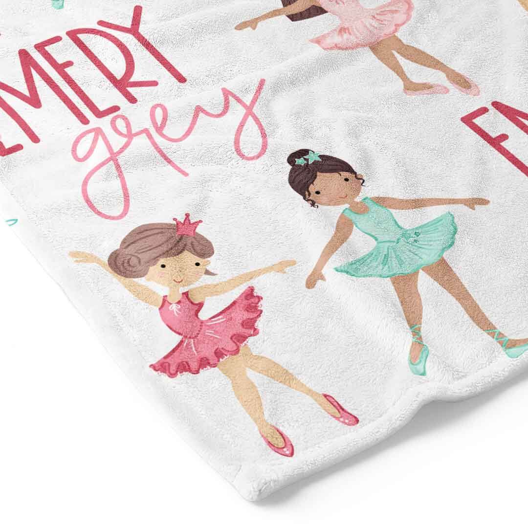  Tiny Dancers Personalized Toddler Blanket、mySite、layawaytickets