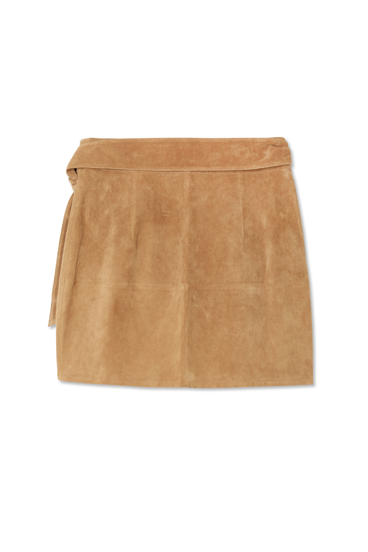 Suede Mini Jaspre Skirt、mySite、solidvoid