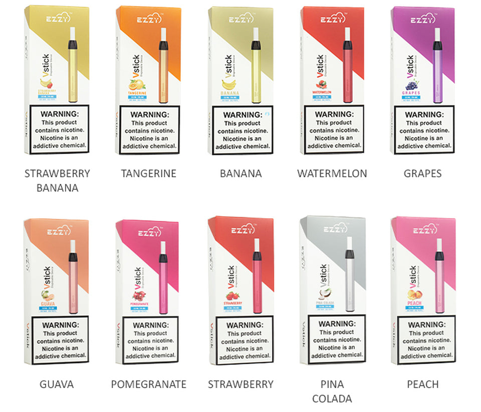 EZZY Vstick Disposable E-Cigs - Pack of 10、mySite、zt4zffjzw