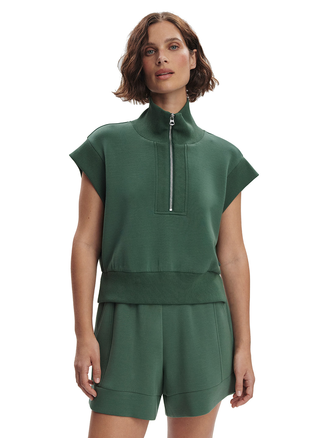 Varley Kelly Half Zip Sweater Top、mySite、noshort