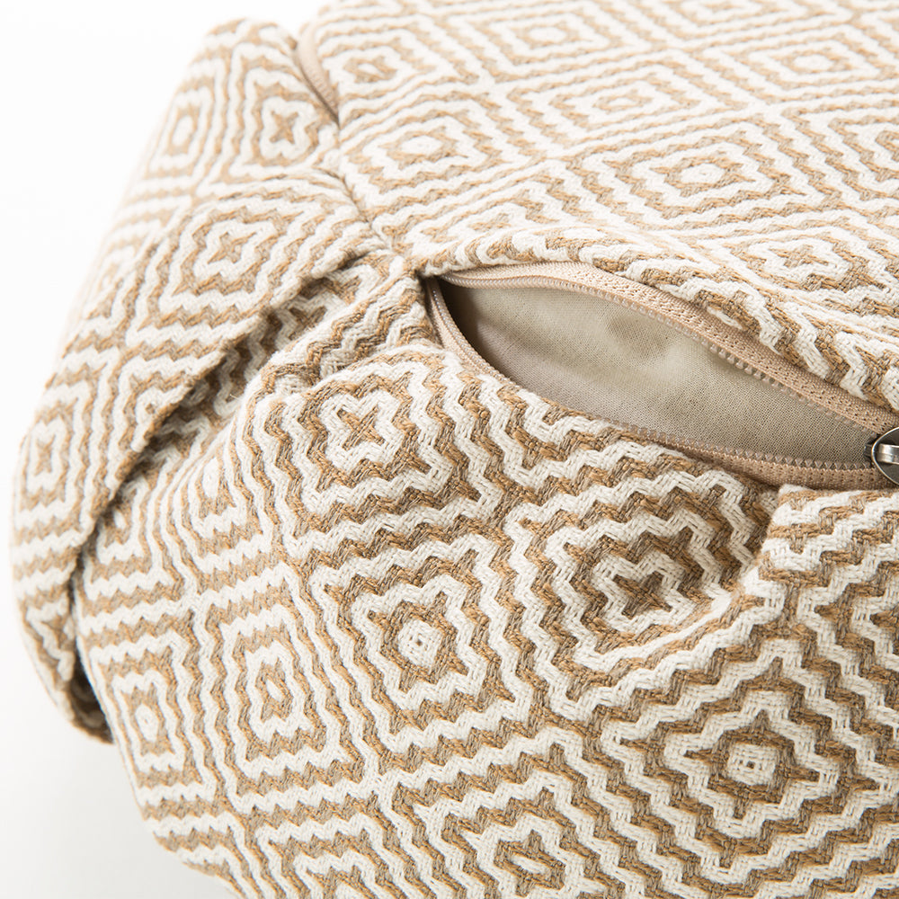 Geometric Buckwheat Hull Zafu - COVER ONLY、mySite、topwebapps