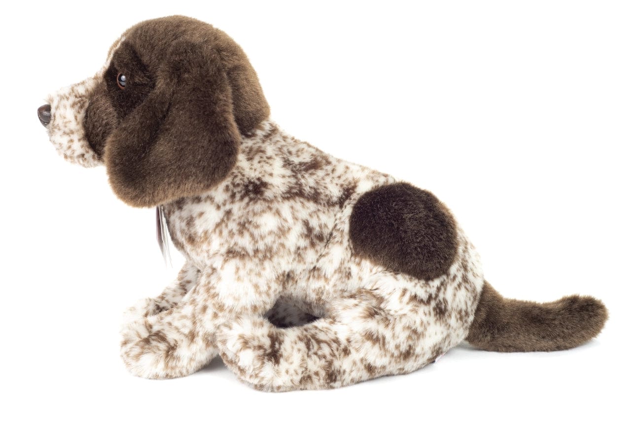 German Wirehaired Pointer Plush Puppy by Teddy Hermann Realistic Eco Friendly、mySite、g9winljtr