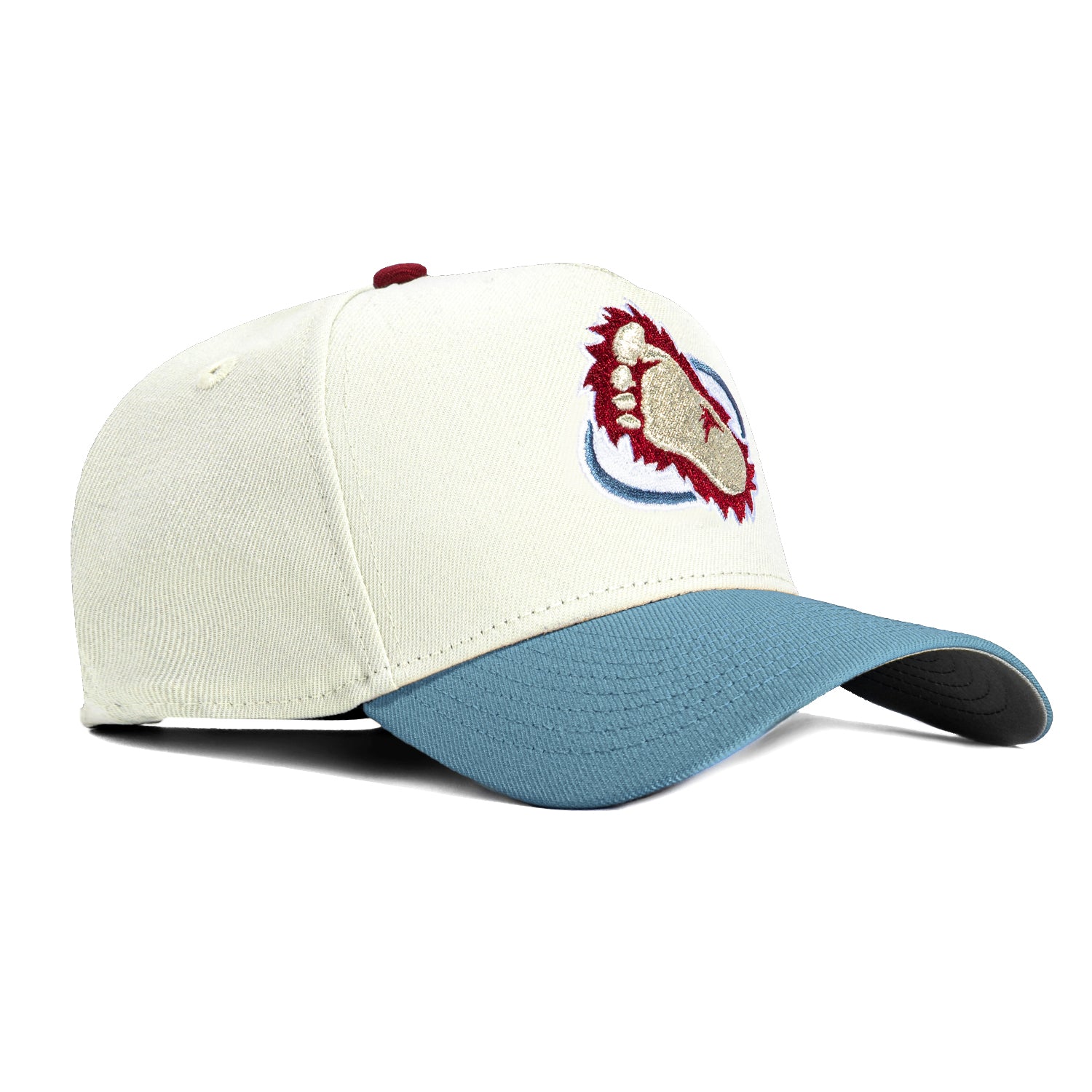 New Era 9Forty A-Frame White Dome Colorado Avalanche Snapback Hat - White, Indigo、mySite、vikingsvslions