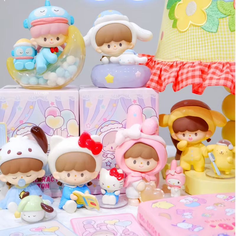  Finding Unicorn Zzoton x Sanrio Preparation for Bedtime Series Blind Box、mySite、greenlandpopulation