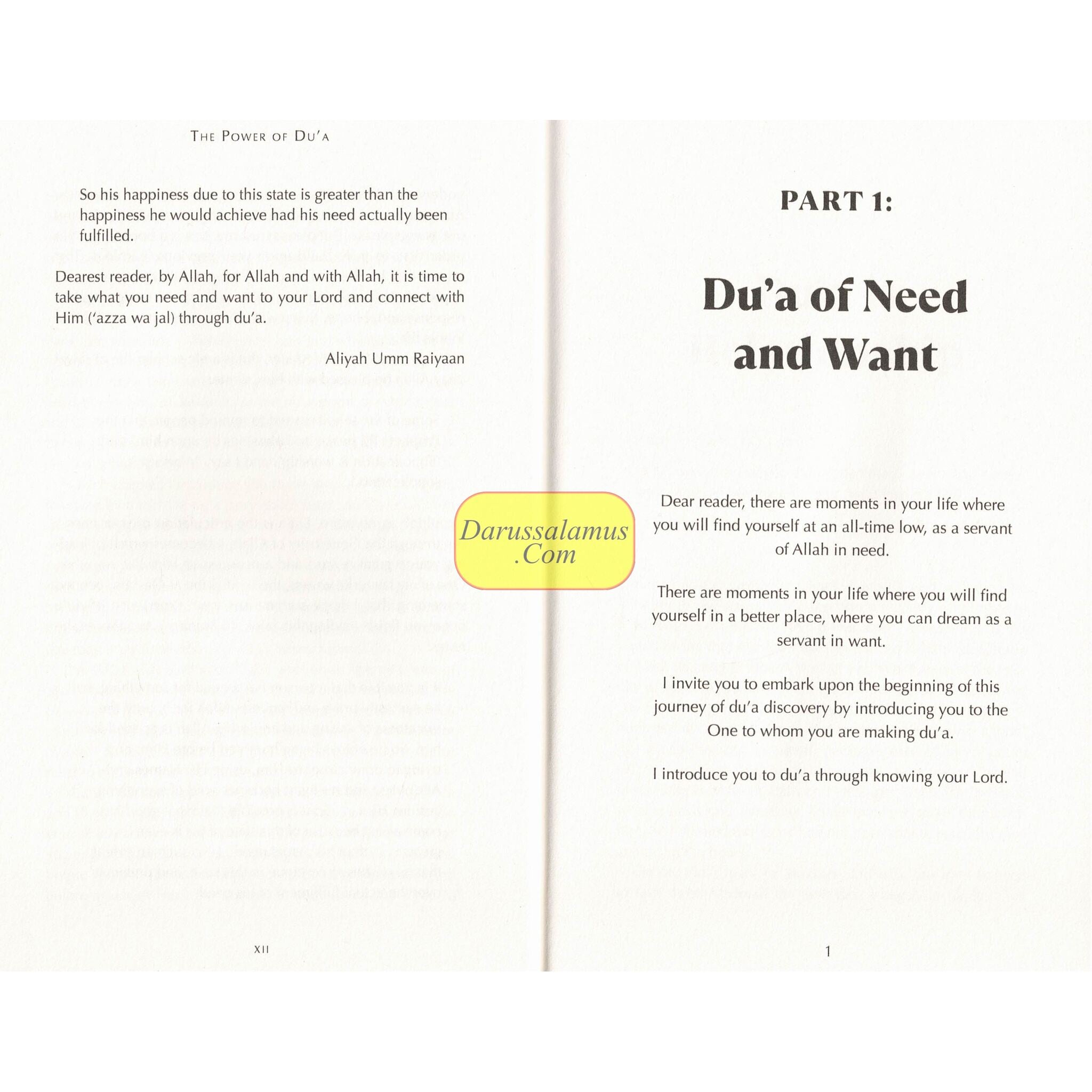 The Power of Dua by Raiyaan Aliyah Umm、mySite、topwebapps