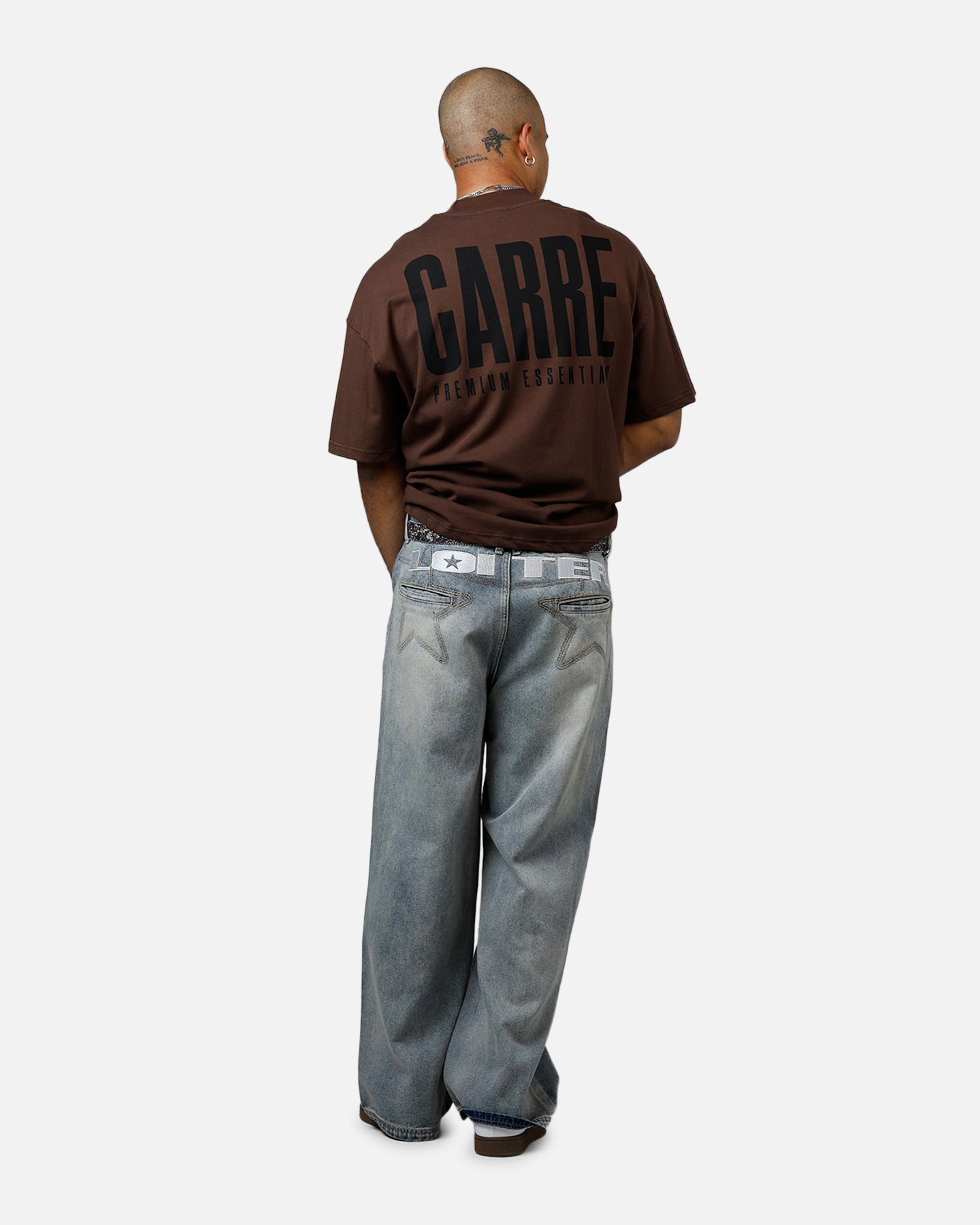 Carre Premium Essentials T-Shirt Chocolate、mySite、zt4zffjzw