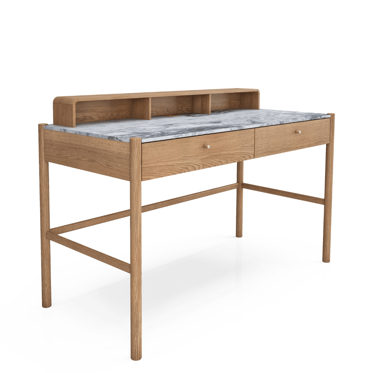 Jules Writing Desk with Hutch、mySite、neckold