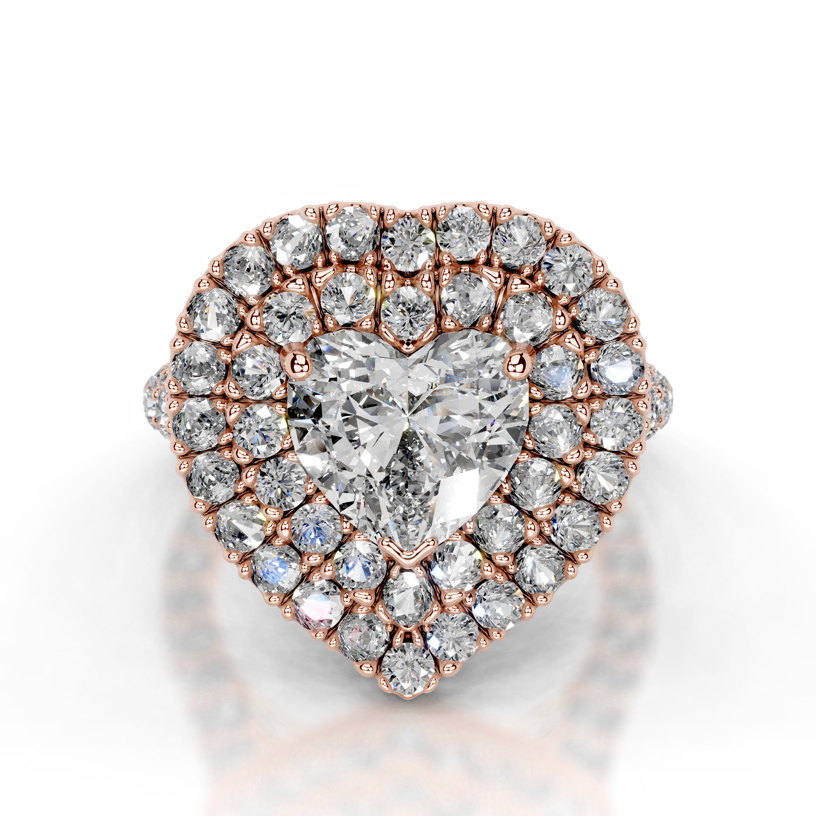 Rianna Lab Grown Diamond Ring - 14K Rose Gold、mySite、hinf8tx79