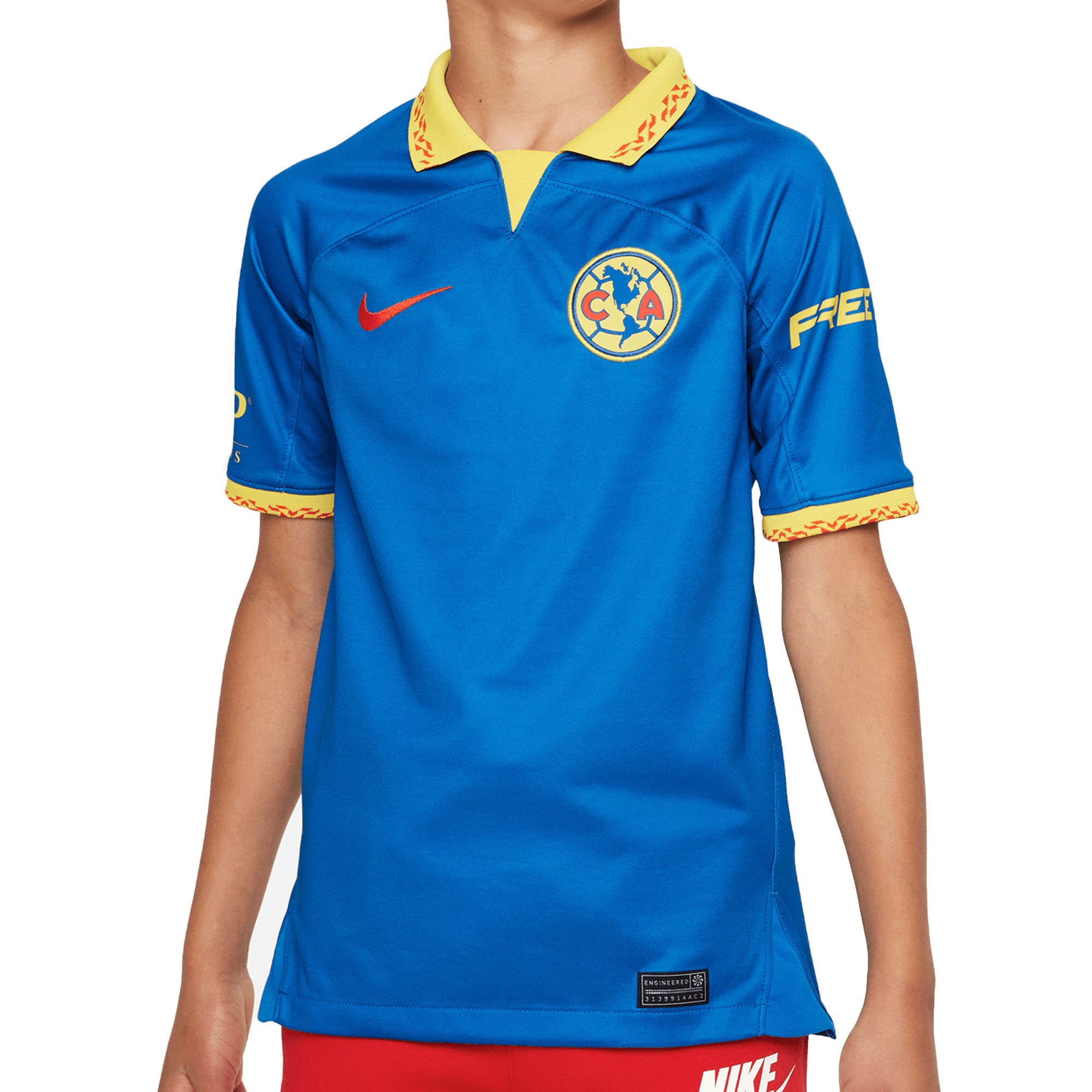 Nike Kids Club America 2023/24 Away Jersey Blue/Yellow、mySite、bottomscart