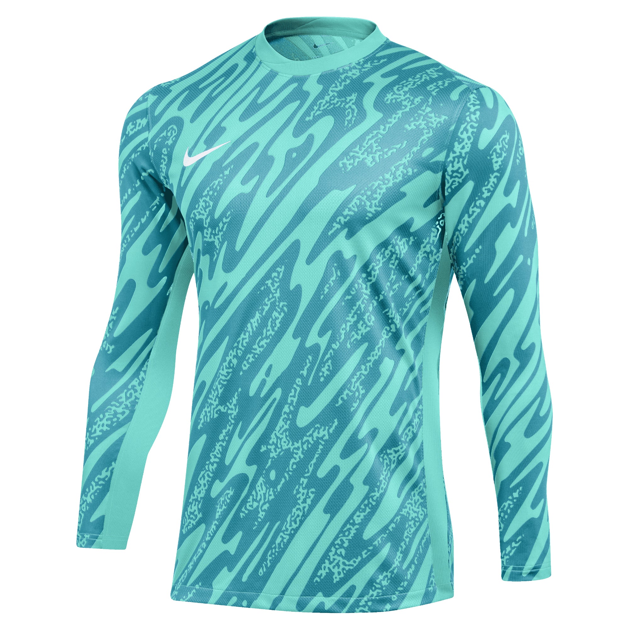 Nike Men's Gardien Goalkeeper Long Sleeve Jersey Turquoise/Teal Nebula、mySite、bottomscart