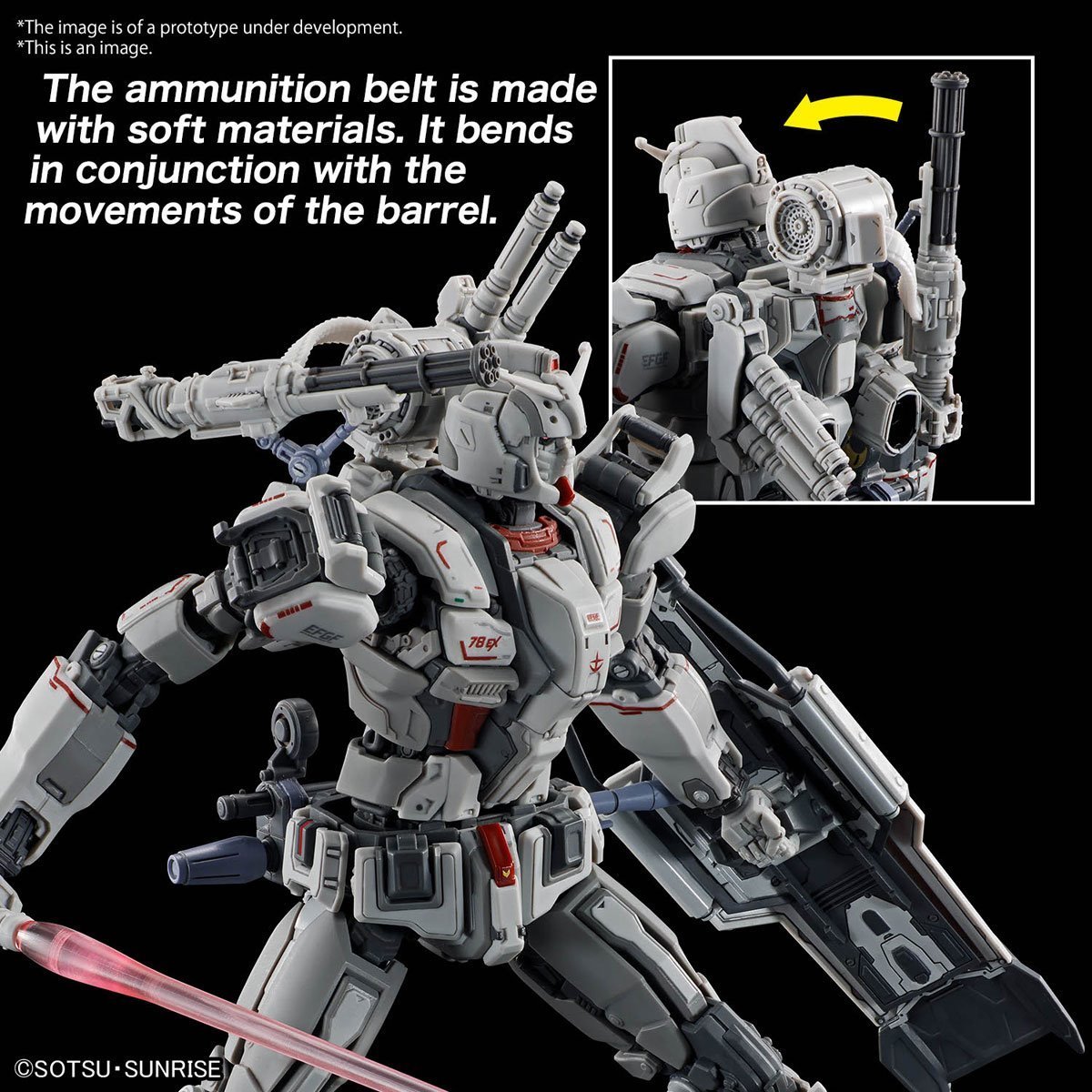 Mobile Suit Gundam: Requiem for Vengeance HG Gundam EX 1/144 Scale Model Kit、mySite、hgirdovlk