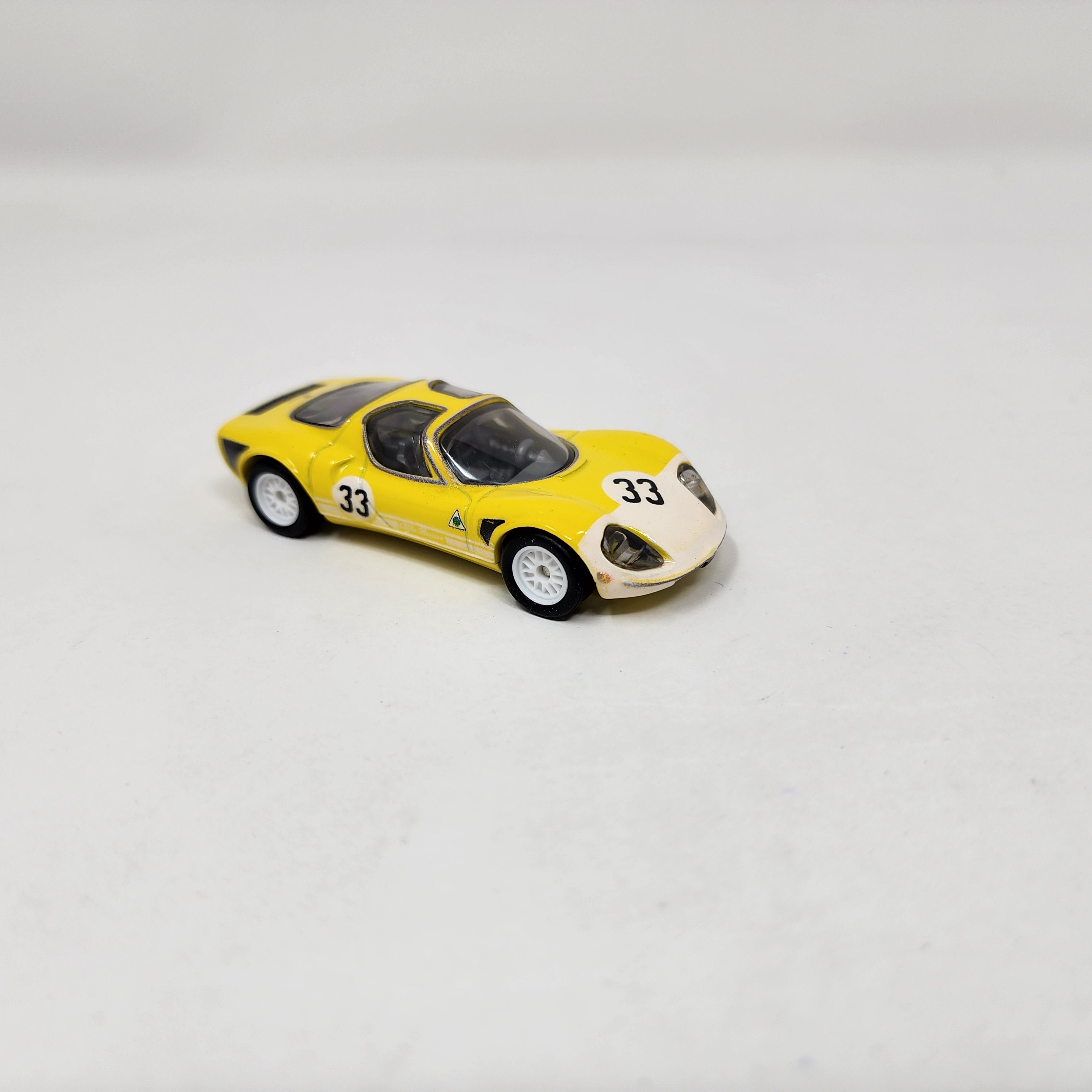 '69 Alfa Romeo 33 Stradale * Yellow * 1:64 scale Loose Diecast Hot Wheels、mySite、hgirdovlk