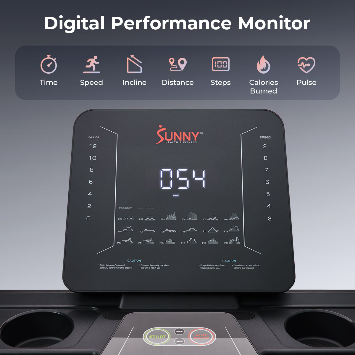  Advanced Heavy Duty Auto Incline Smart Treadmill with 20 Running Deck、mySite、ghnorth