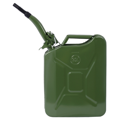 20 Liter (5 Gallon) Jerry Fuel Can with Flexible Spout, Portable Jerry Cans Fuel Tank Steel Fuel Can, Fuels Gasoline Cars, Trucks, Equipment,RED 4pcs/set、、eastwooduniform