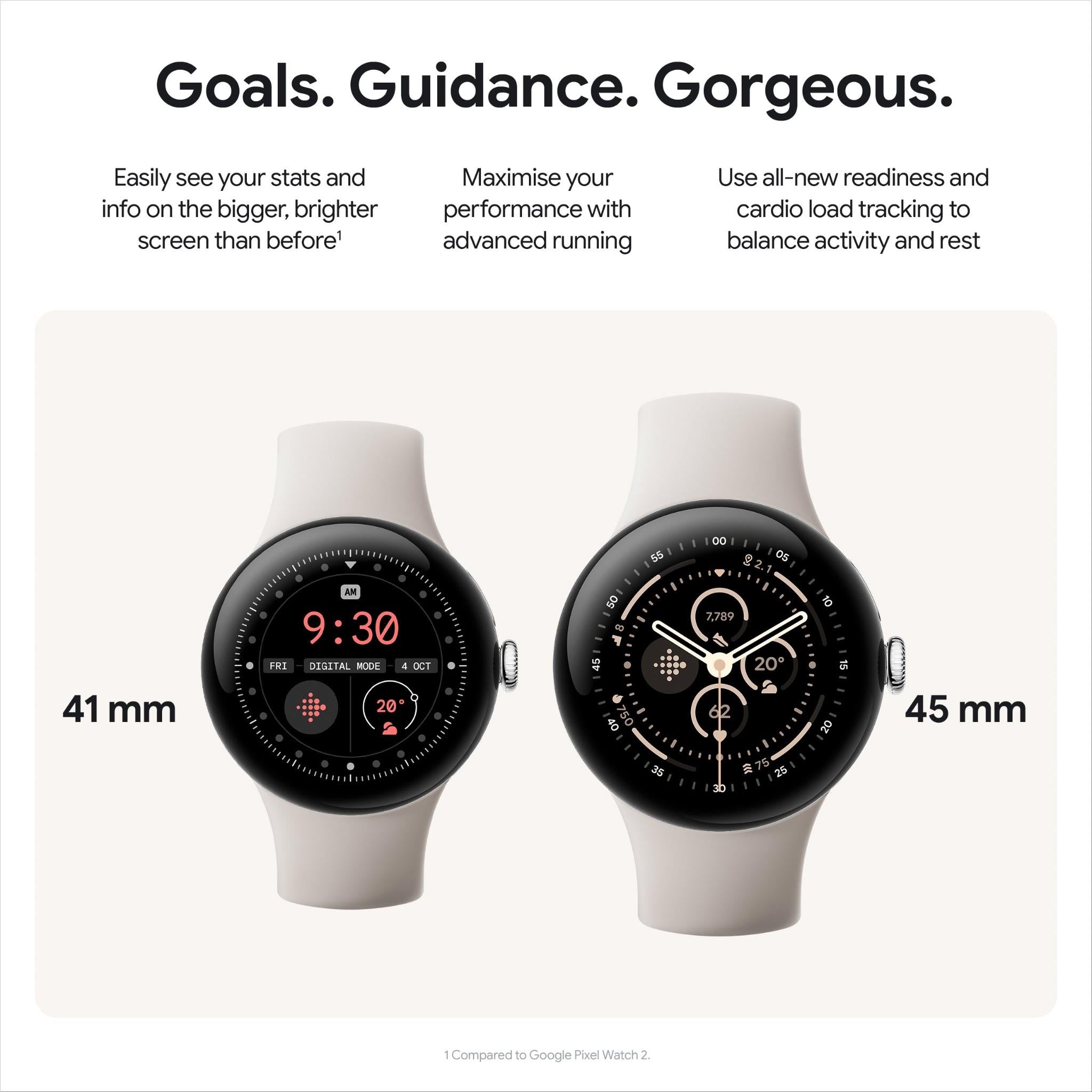 Google Pixel Watch 3 Wi-Fi 45mm (Matte Hazel with Hazel Active Band)、mySite、camillekostekn