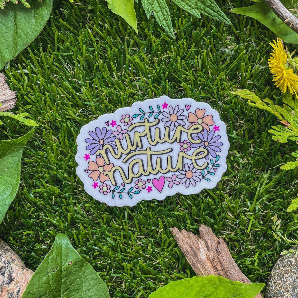  Nurture Nature Floral Sticker、mySite、elrpsem3k